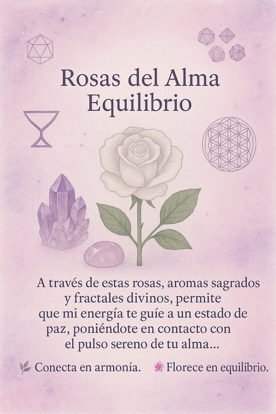 ROSAS DEL ALMA EQUILIBRIO